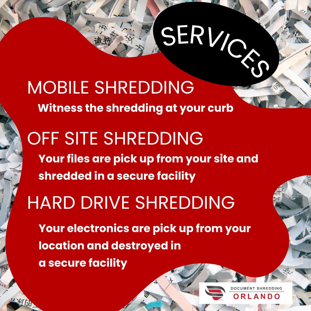 Document Destruction Services Orlando Document Shredding